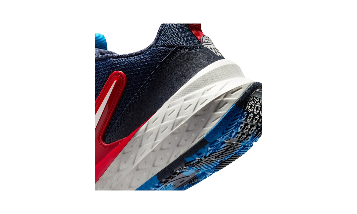 Overkicks - Nike Team Hustle D 12 Team Navy University Red Sail (GS) (HF6279-401) - imagen 8