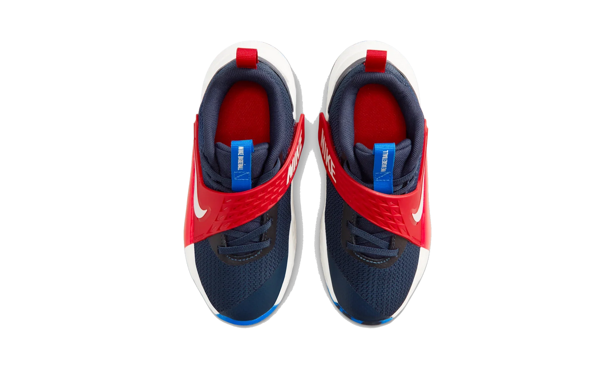 Overkicks - Nike Team Hustle D 12 Team Navy University Red Sail (PS) (HF6280-401) - imagen 5