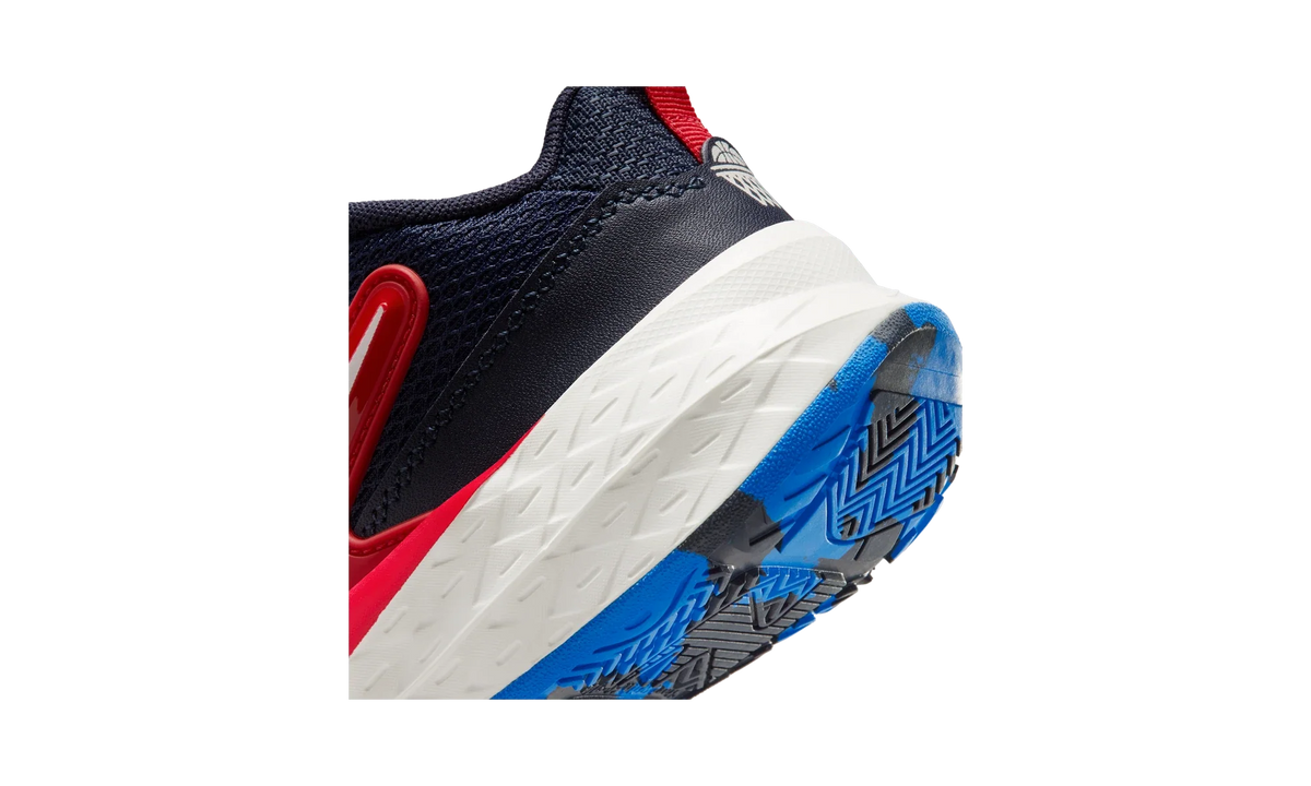 Overkicks - Nike Team Hustle D 12 Team Navy University Red Sail (PS) (HF6280-401) - imagen 8