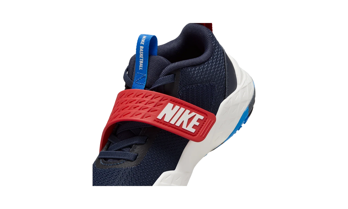 Overkicks - Nike Team Hustle D 12 Team Navy University Red Sail (PS) (HF6280-401) - imagen 9