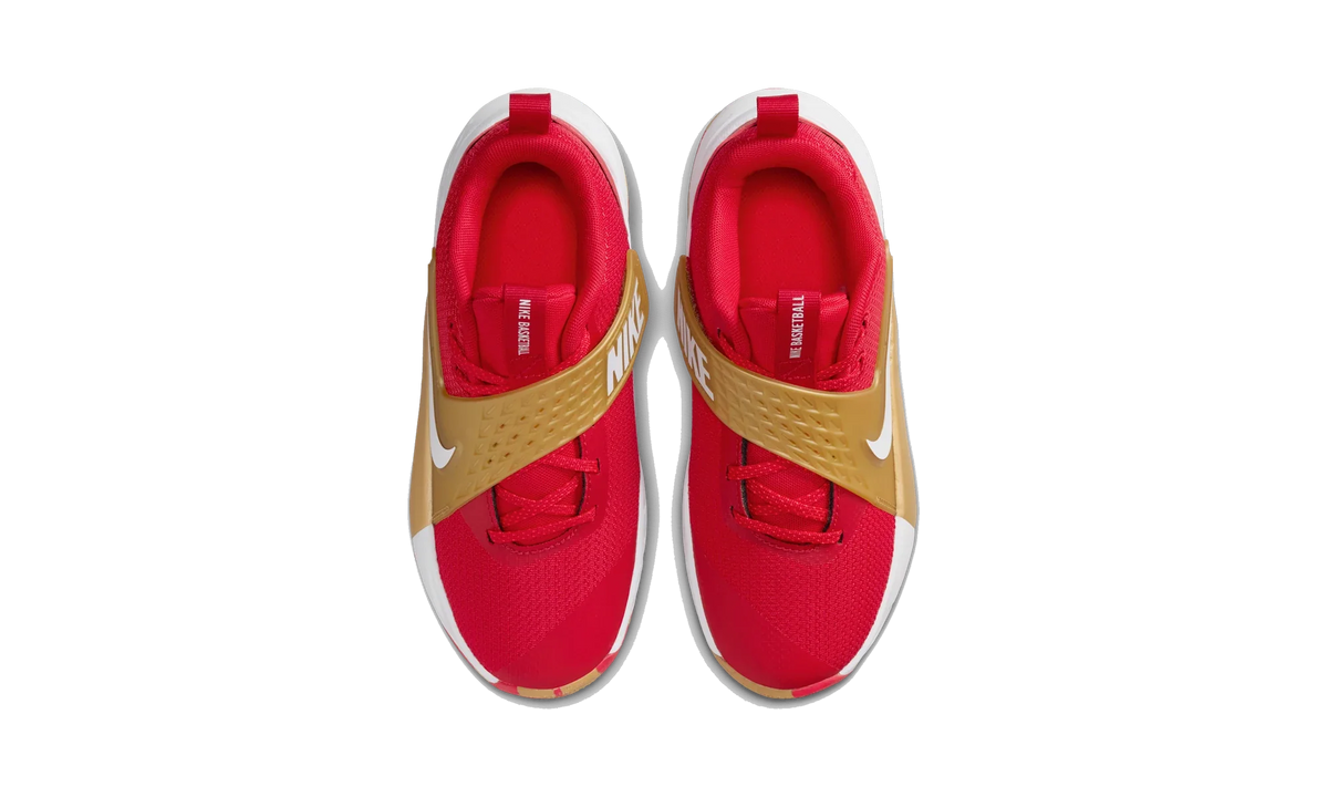 Overkicks - Nike Team Hustle D 12 University Red Gold White (GS) (HF6279-603) - imagen 5