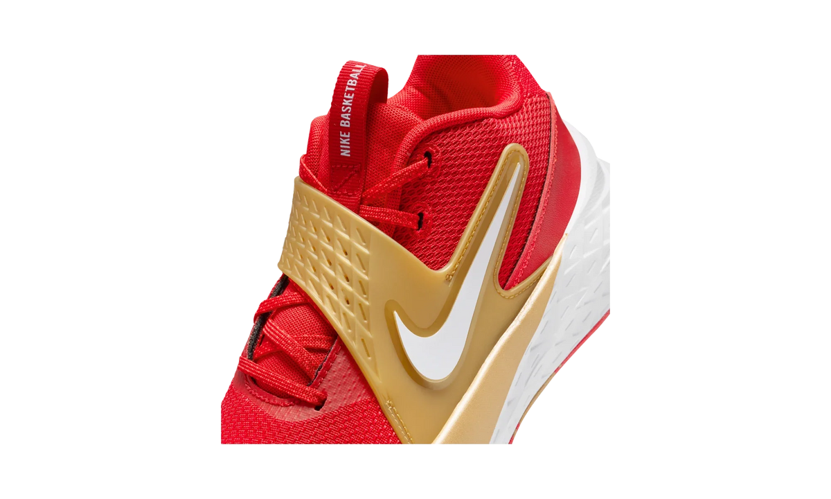 Overkicks - Nike Team Hustle D 12 University Red Gold White (GS) (HF6279-603) - imagen 7