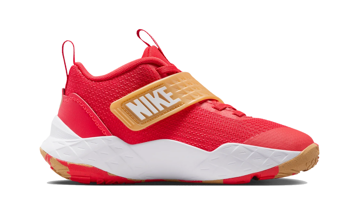 Overkicks - Nike Team Hustle D 12 University Red Metallic Gold (PS) (HF6280-603) - imagen 4
