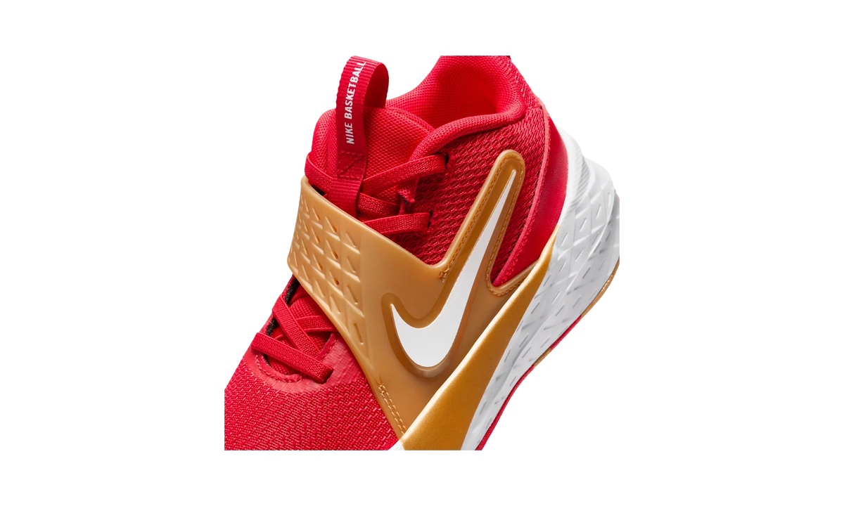 Overkicks - Nike Team Hustle D 12 University Red Metallic Gold (PS) (HF6280-603) - imagen 7
