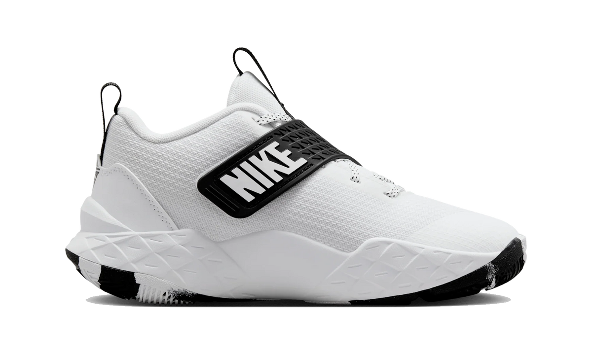 Overkicks - Nike Team Hustle D 12 White Black (GS) (HF6279-101) - imagen 4