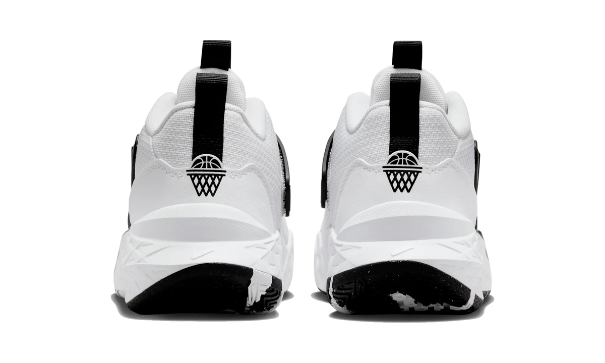 Overkicks - Nike Team Hustle D 12 White Black (GS) (HF6279-101) - imagen 6