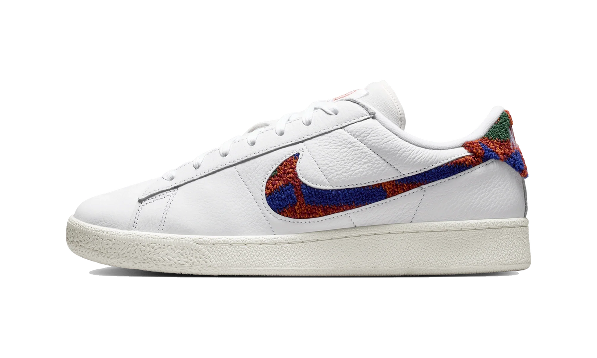 Overkicks - Nike Tennis Classic Premium White Sail Safety Orange (IV1293-100) - vista lateral