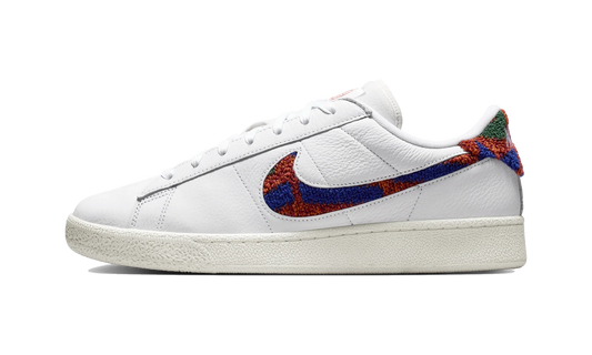 Overkicks - Nike Tennis Classic Premium White Sail Safety Orange (IV1293-100) - vista lateral