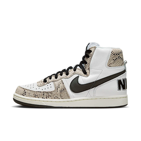 Overkicks - Nike Terminator High Cocoa Snake (2022) (FB1318-100) - vista lateral