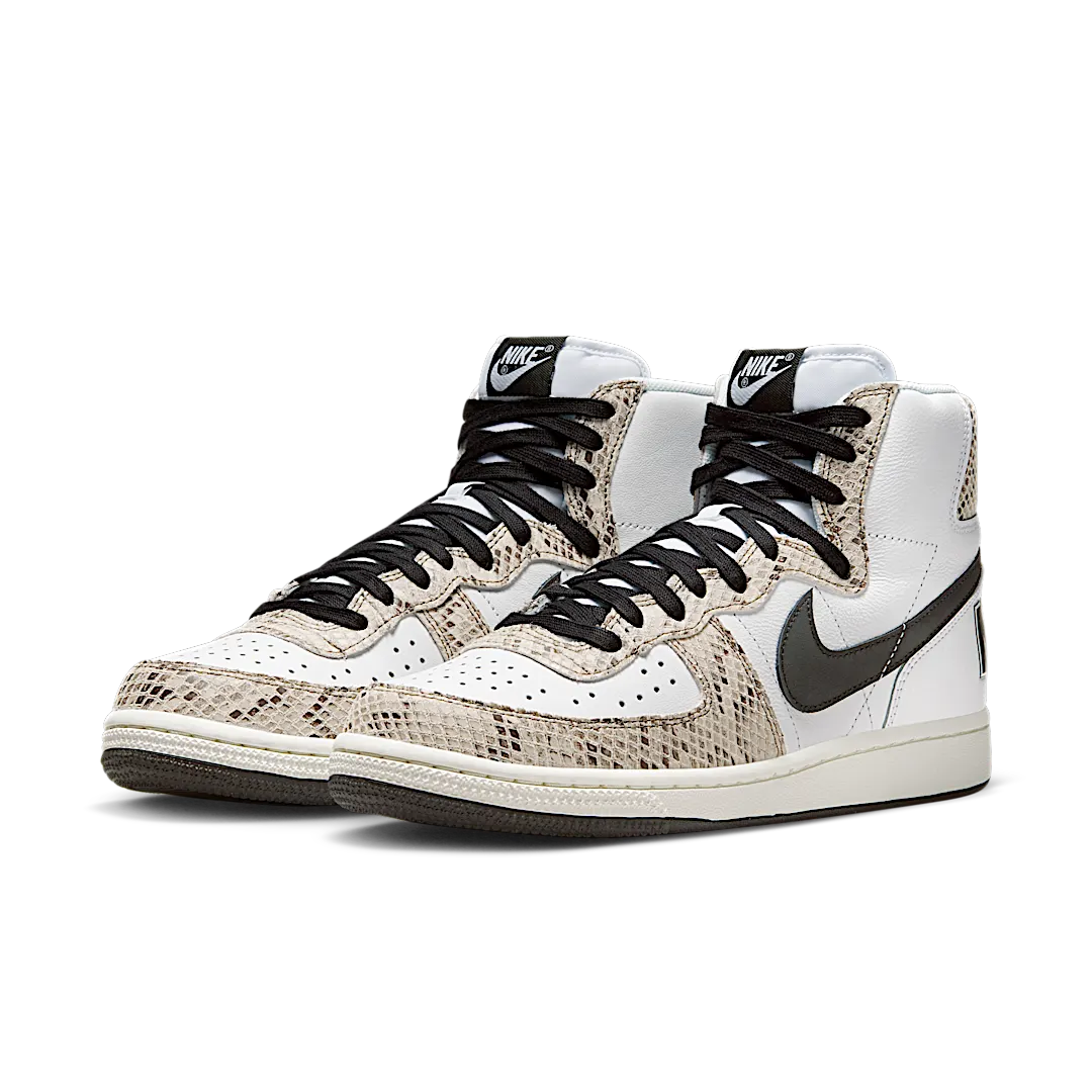 Overkicks - Nike Terminator High Cocoa Snake (2022) (FB1318-100) - vista trasera