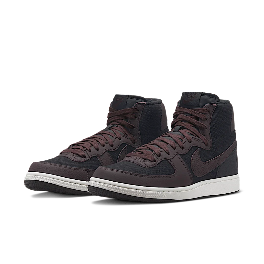 Overkicks - Nike Terminator High SE Velvet Brown (FD0651-001) - vista trasera