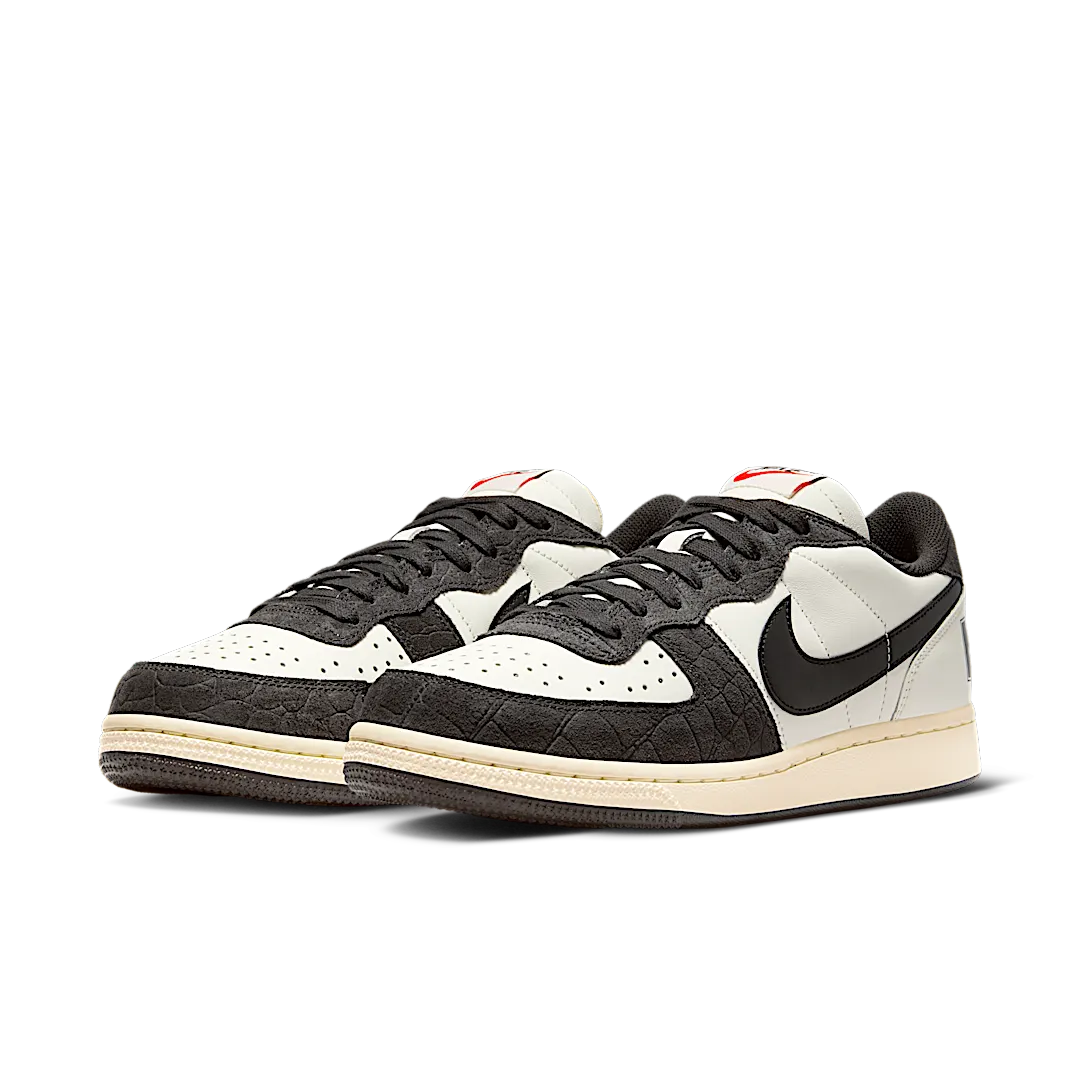 Overkicks - Nike Terminator Low Croc Velvet Brown (FN7815-200) - vista trasera