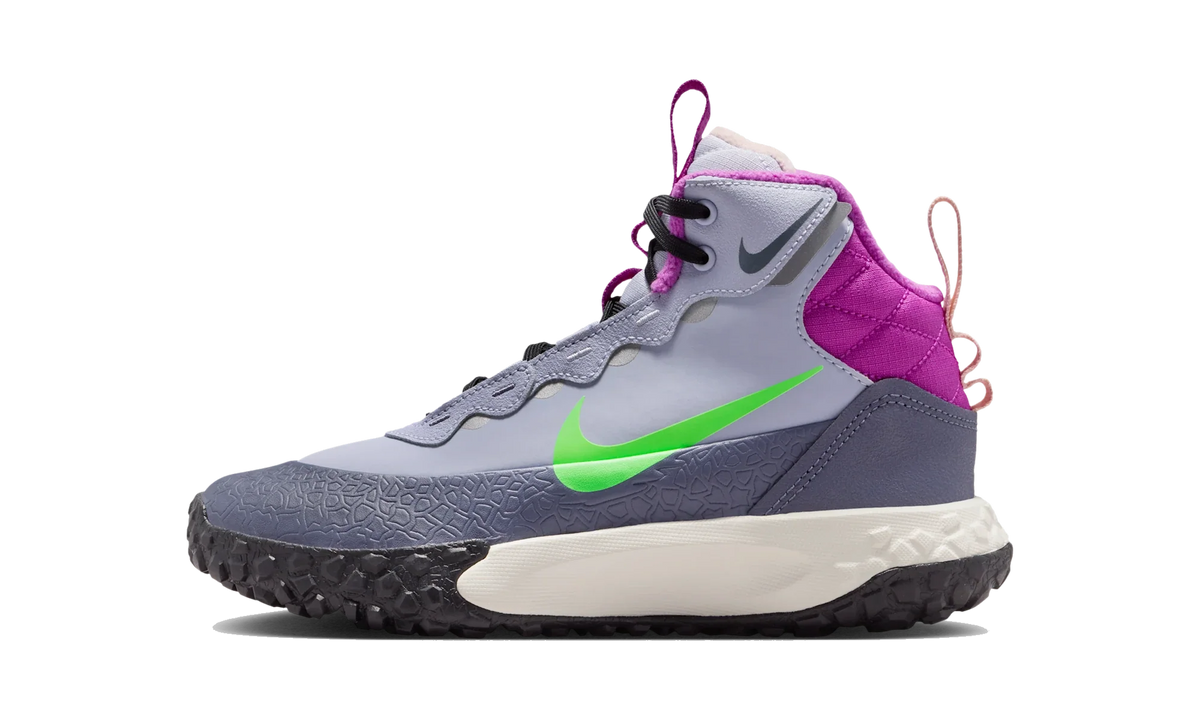 Overkicks - Nike Terrascout Ghost Vivid Purple Green Strike (GS) (IH7683-002) - vista lateral