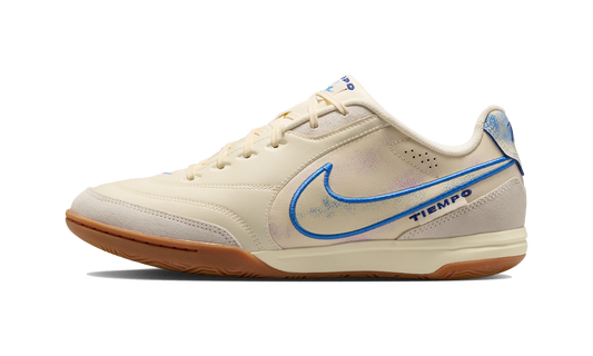 Overkicks - Nike Tiempo Streetgato Premium Coconut Milk Blue Crystal (IO9951-149) - vista lateral