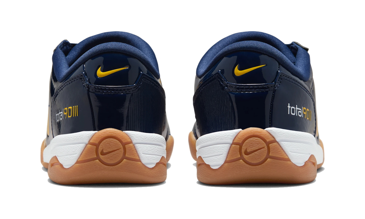 Overkicks - Nike Total 90 3 Patent Michigan (Womens) (IB5666-400) - detalle talón