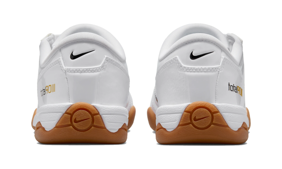 Overkicks - Nike Total 90 3 Patent White Black (IB5666-100) - detalle talón