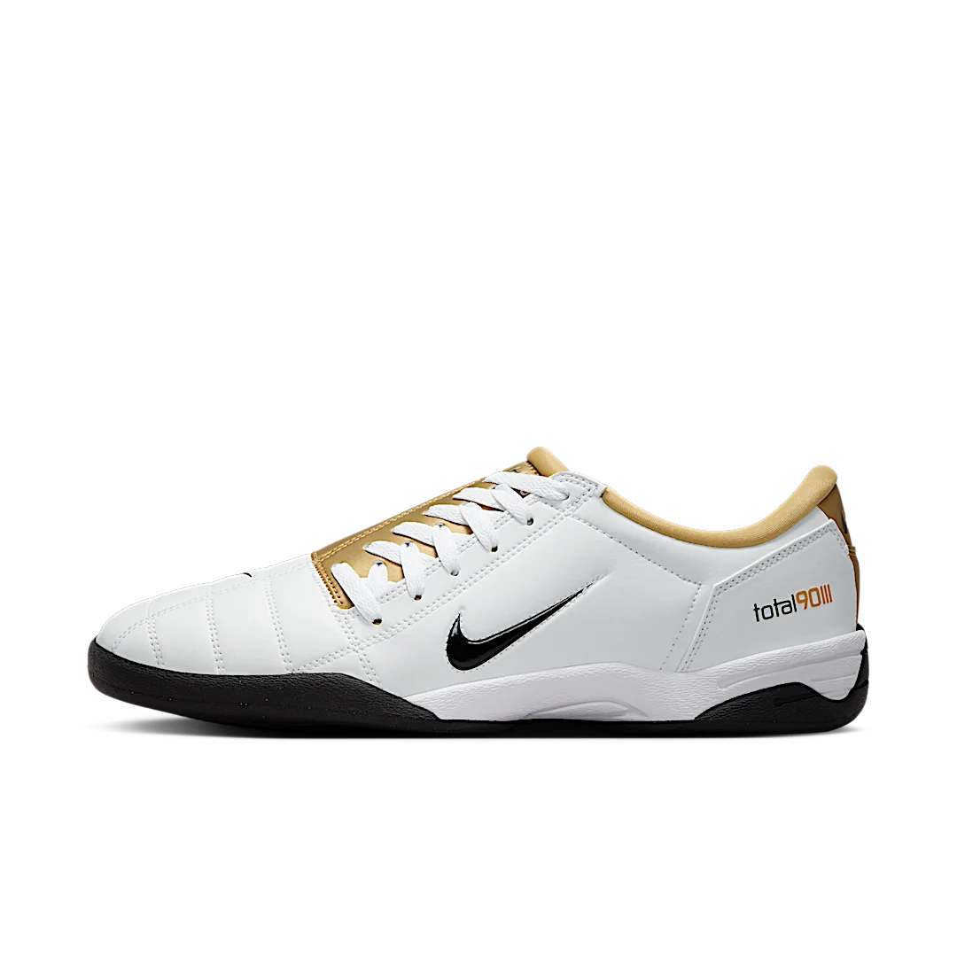 Overkicks - Nike Total 90 3 SP White Metallic Gold (HJ9351-101) - vista lateral