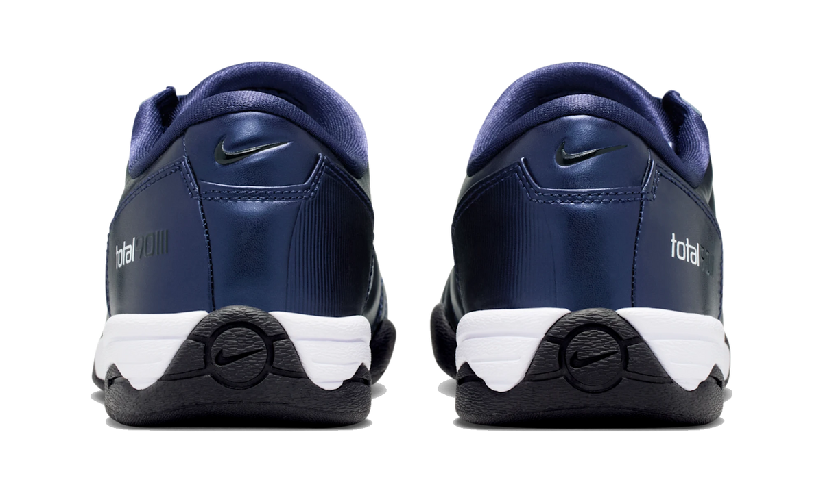 Overkicks - Nike Total 90 Midnight Navy Black (Womens) (IM7595-400) - detalle talón