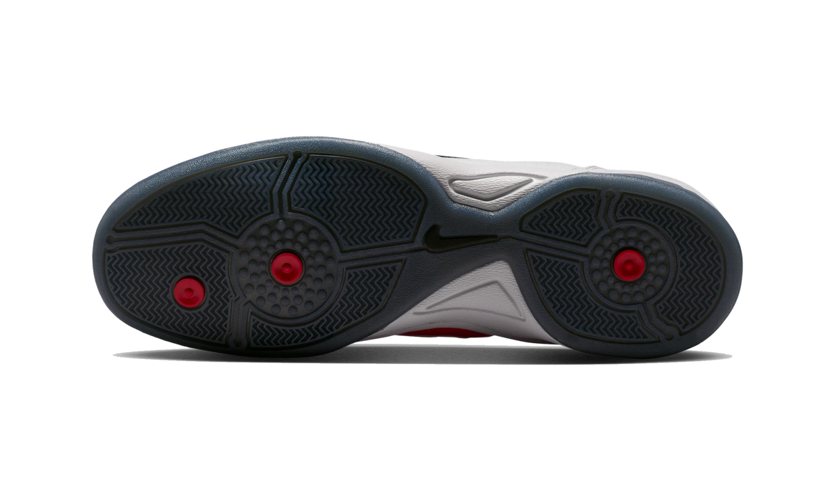 Overkicks - Nike Total 90 Premium Light Smoke Grey University Red (IH3585-002) - par completo