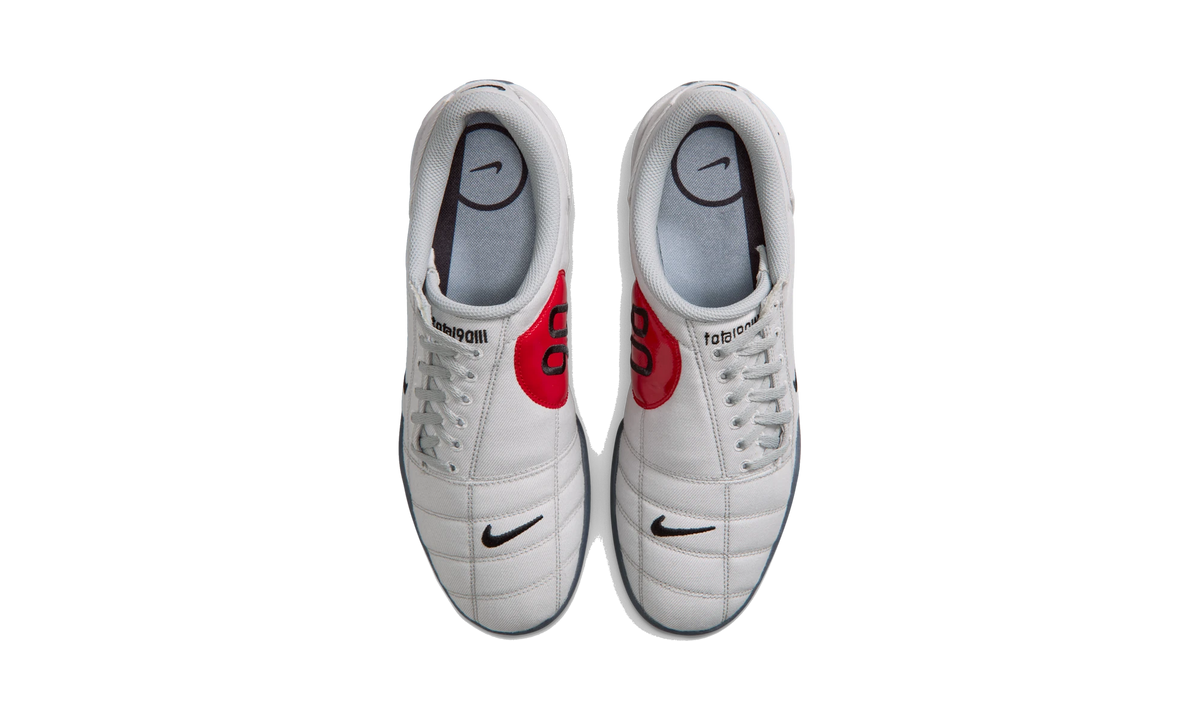 Overkicks - Nike Total 90 Premium Light Smoke Grey University Red (IH3585-002) - vista superior