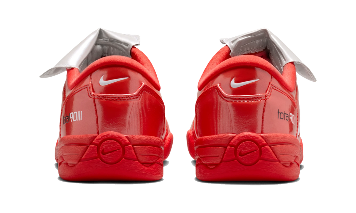 Overkicks - Nike Total 90 SE Light Crimson White (Womens) (IO2389-601) - detalle talón
