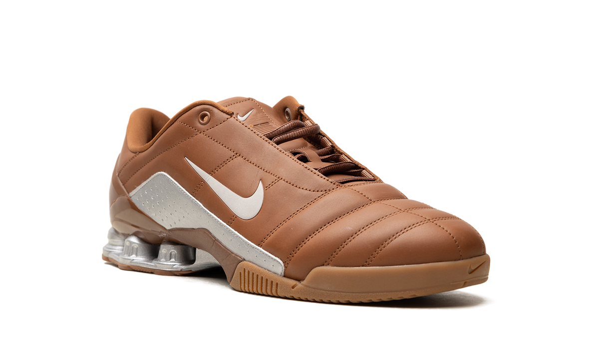 Overkicks - Nike Total 90 Shox Magia Pecan Metallic Silver (IO9300-200) - detalle lateral interior