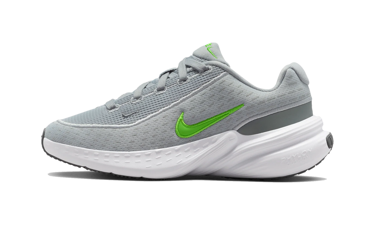 Overkicks - Nike Uplift SC Light Smoke Grey Mean Green (GS) (IF1749-010) - vista lateral