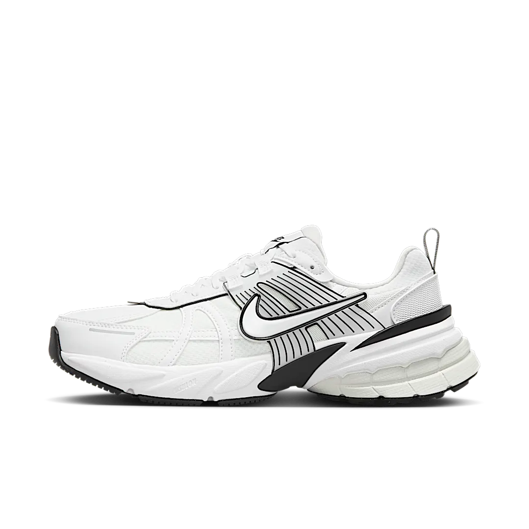 Overkicks - Nike V2K Run Summit White Platinum Tint (Womens) (HF5342-100) - vista lateral