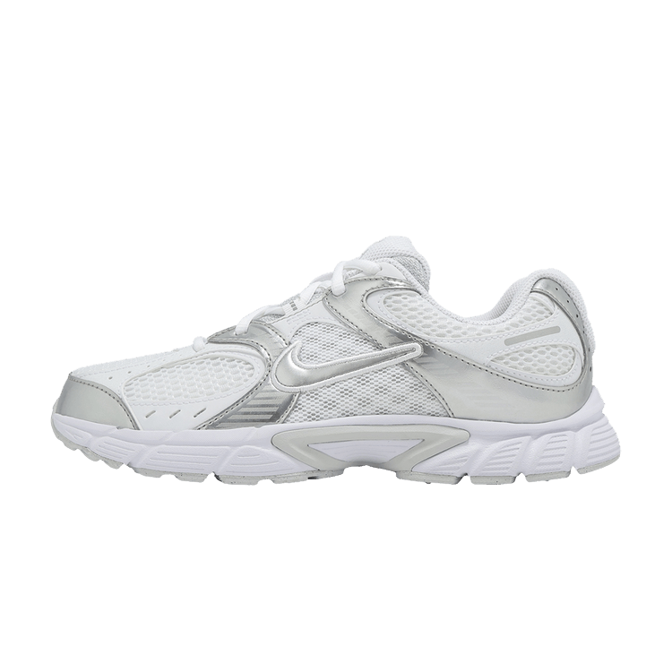 Overkicks - Nike V5 RNR White Pure Platinum Metallic Silver (GS) (HQ6411-103) - vista lateral