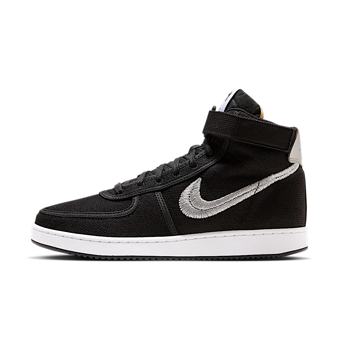 Overkicks - Nike Vandal High Stussy Black (DX5425-001) - vista lateral