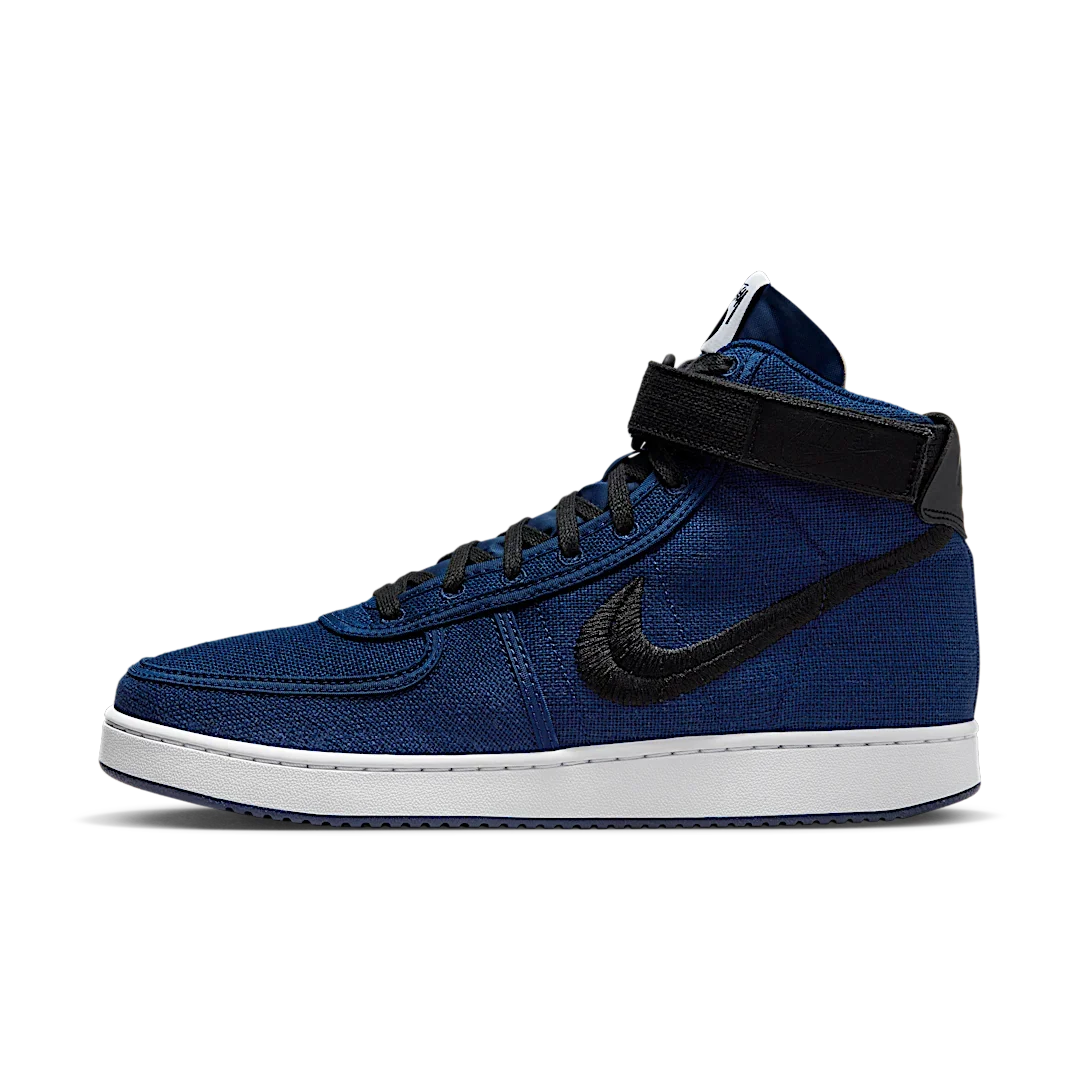 Overkicks - Nike Vandal High Stussy Deep Royal Blue (DX5425-400) - vista lateral