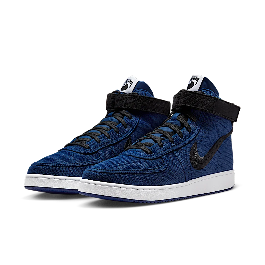 Overkicks - Nike Vandal High Stussy Deep Royal Blue (DX5425-400) - vista trasera