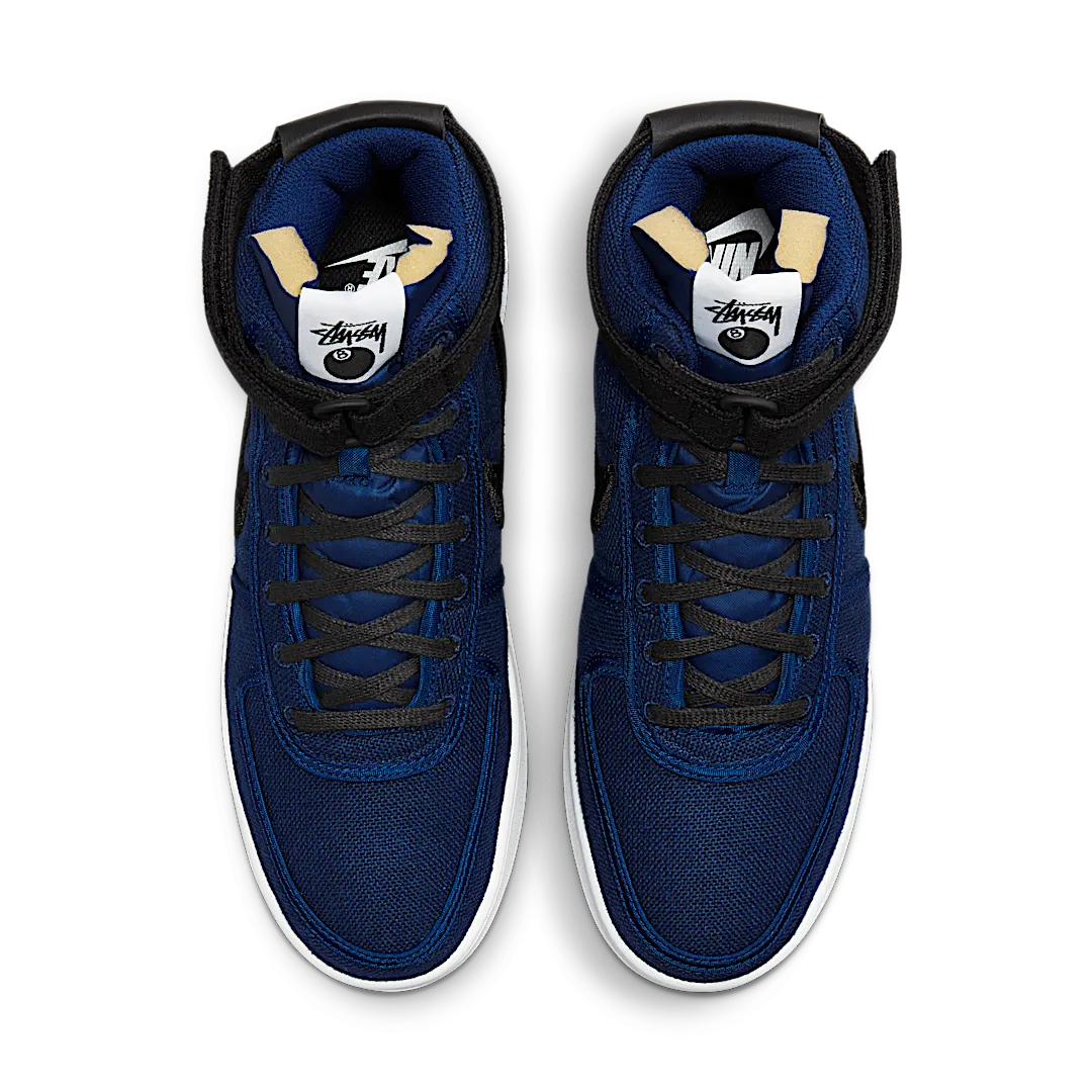 Overkicks - Nike Vandal High Stussy Deep Royal Blue (DX5425-400) - par completo