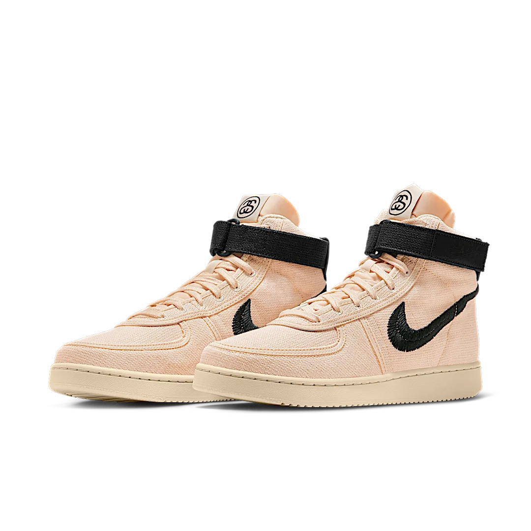 Overkicks - Nike Vandal High Stussy Fossil (DX5425-200) - vista trasera
