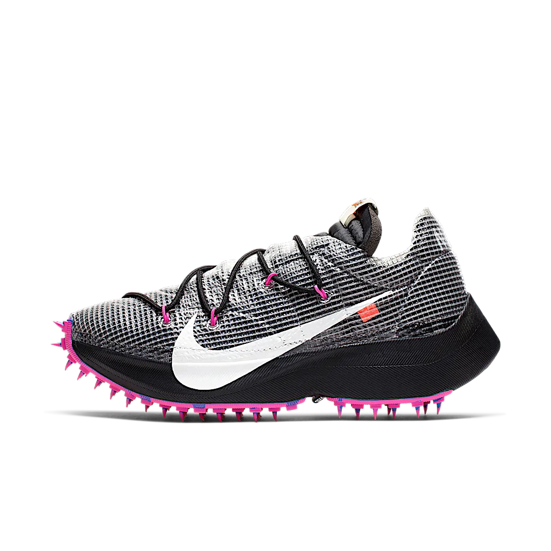 Overkicks - Nike Vapor Street Off-White Black Laser Fuchsia (CD8178-001) - vista lateral