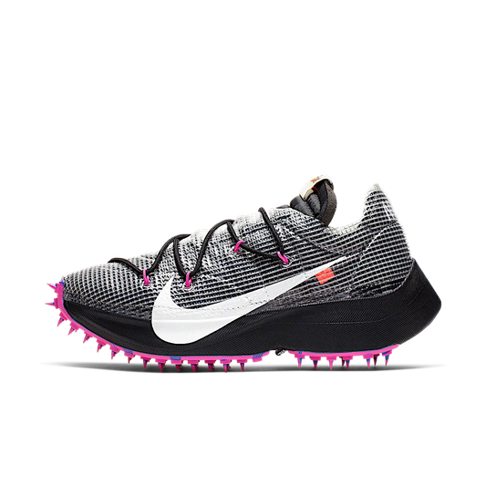 Overkicks - Nike Vapor Street Off-White Black Laser Fuchsia (CD8178-001) - vista lateral
