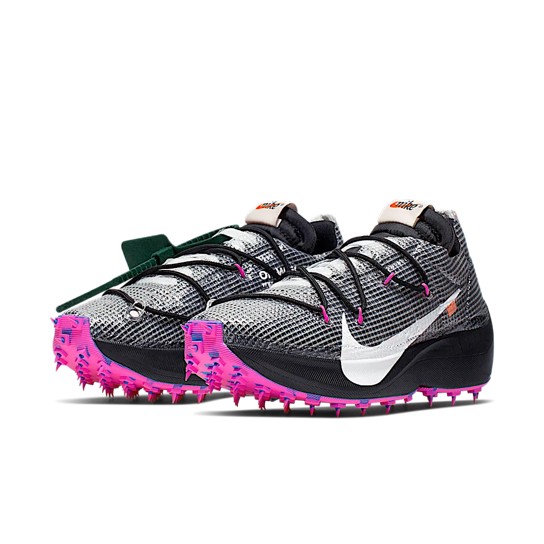 Overkicks - Nike Vapor Street Off-White Black Laser Fuchsia (CD8178-001) - vista trasera