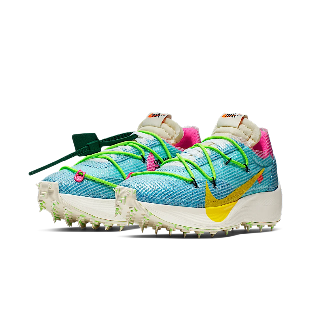Overkicks - Nike Vapor Street Off-White Polarized Blue (CD8178-400) - vista trasera