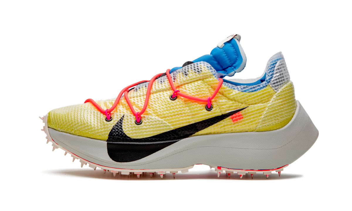Overkicks - Nike Vapor Street Off-White Tour Yellow (CD8178-700) - vista lateral
