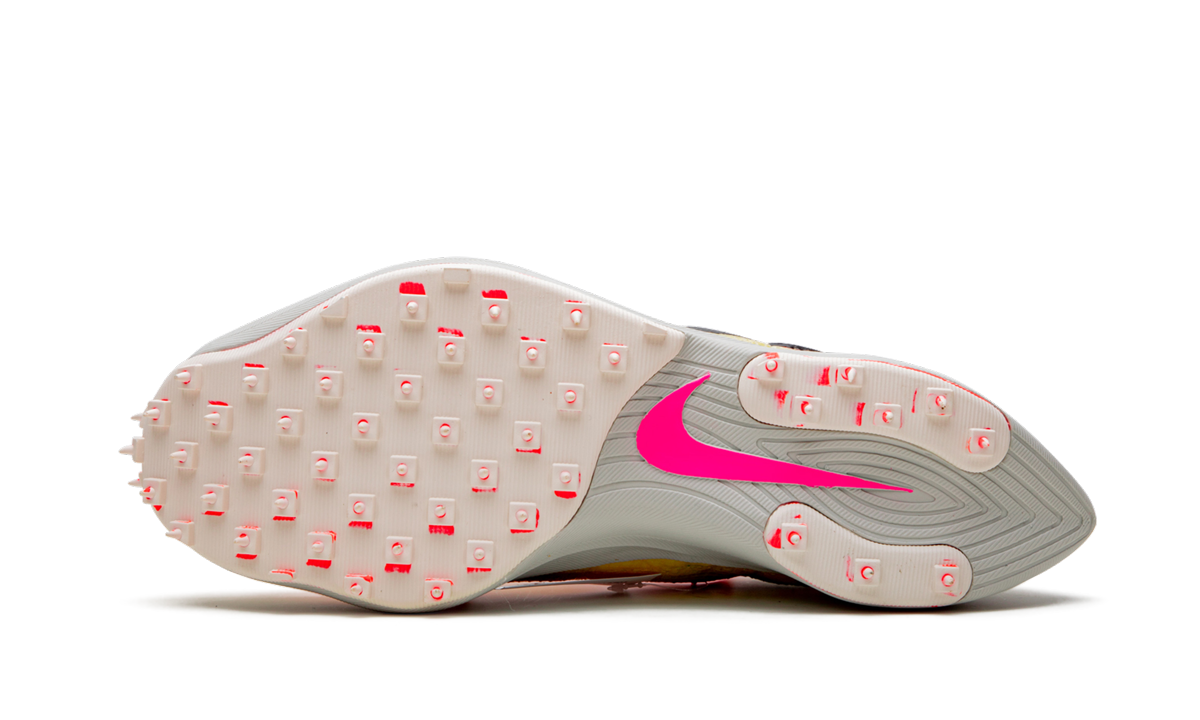 Overkicks - Nike Vapor Street Off-White Tour Yellow (CD8178-700) - detalle upper