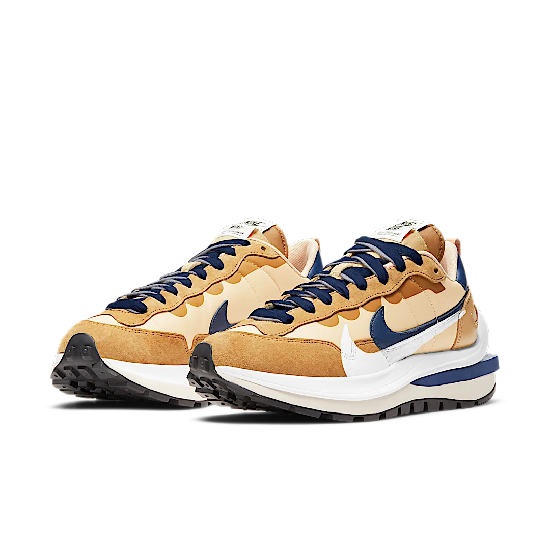 Overkicks - Nike Vaporwaffle sacai Sesame Blue Void (DD1875-200) - vista trasera