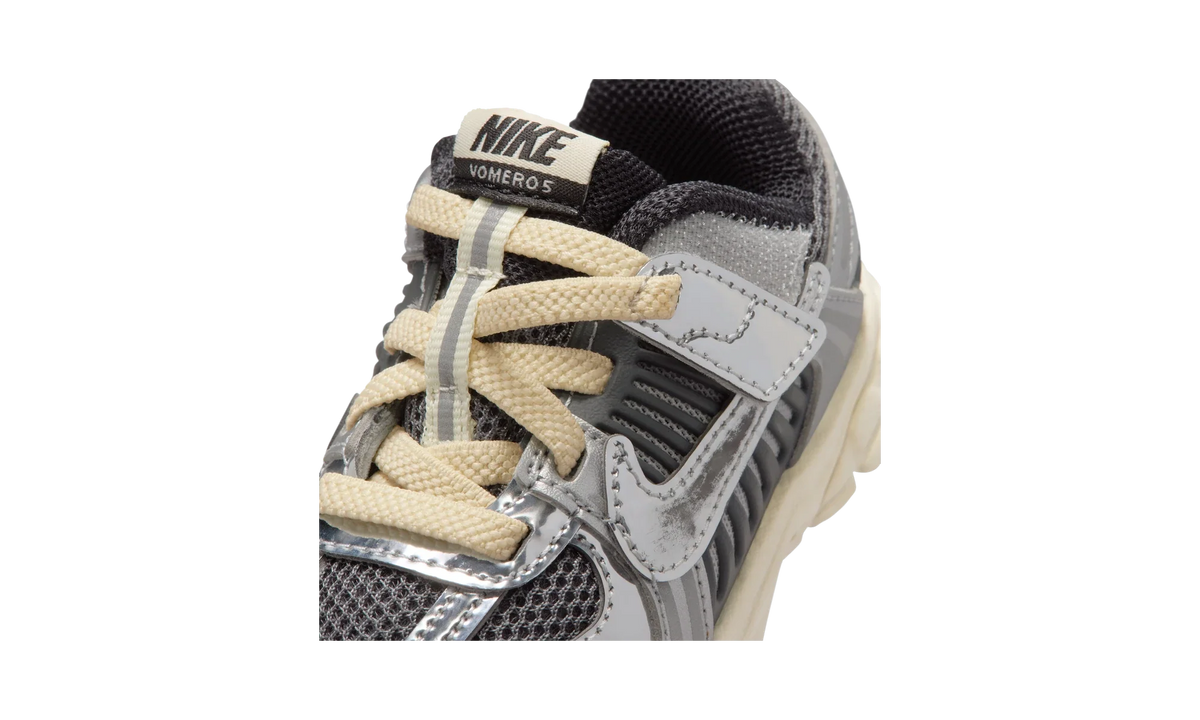 Overkicks - Nike Vomero 5 Iron Grey Coconut Milk Chrome (TD) (IM9466-002) - imagen 7