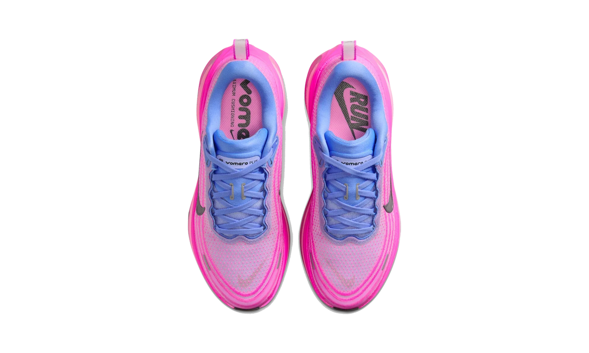 Overkicks - Nike Vomero Plus Royal Pulse Fire Pink (Womens) (HV8154-400) - vista superior
