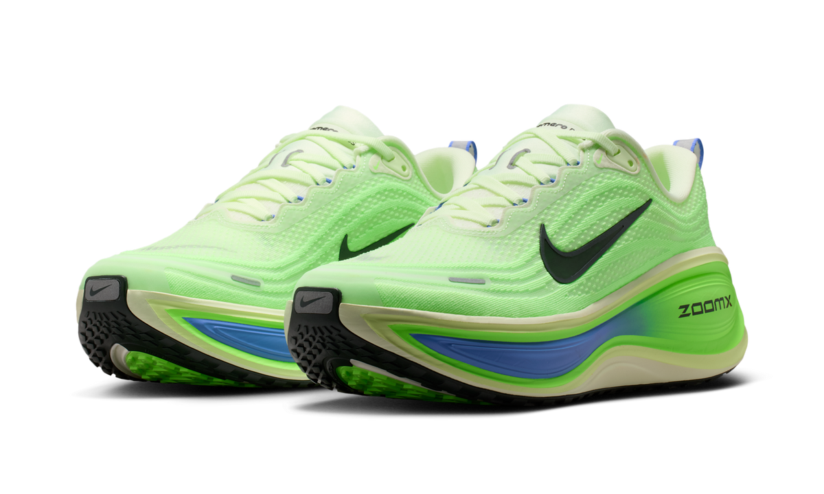 Overkicks - Nike Vomero Plus Volt Tint Lime Blast Sapphire (HV8150-702) - vista trasera