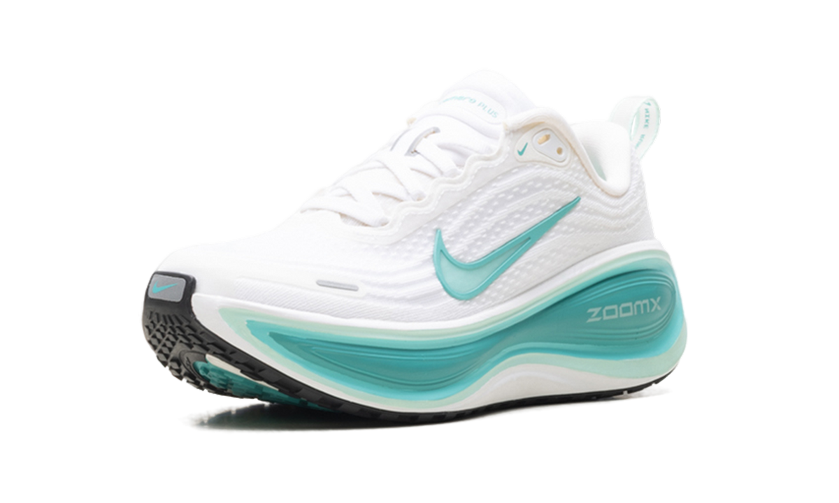 Overkicks - Nike Vomero Plus White Bleached Turquoise (Womens) (HV8154-100) - detalle suela