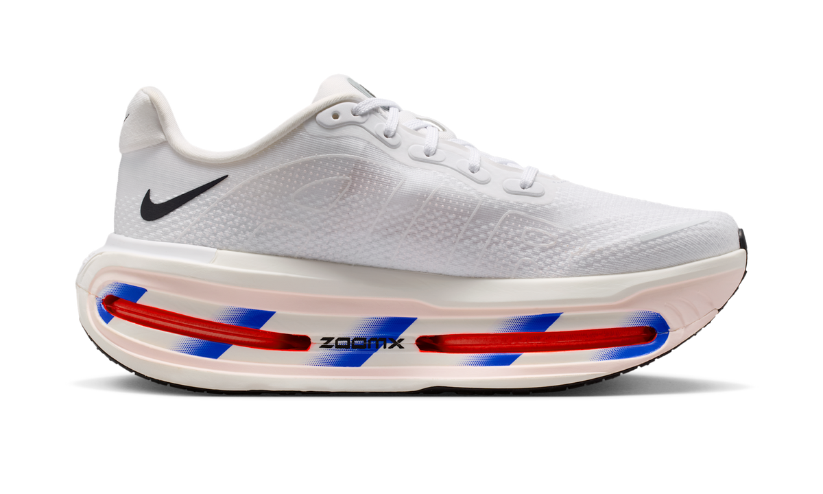 Overkicks - Nike Vomero Premium CM White Racer Blue Crimson (II5258-100) - detalle suela