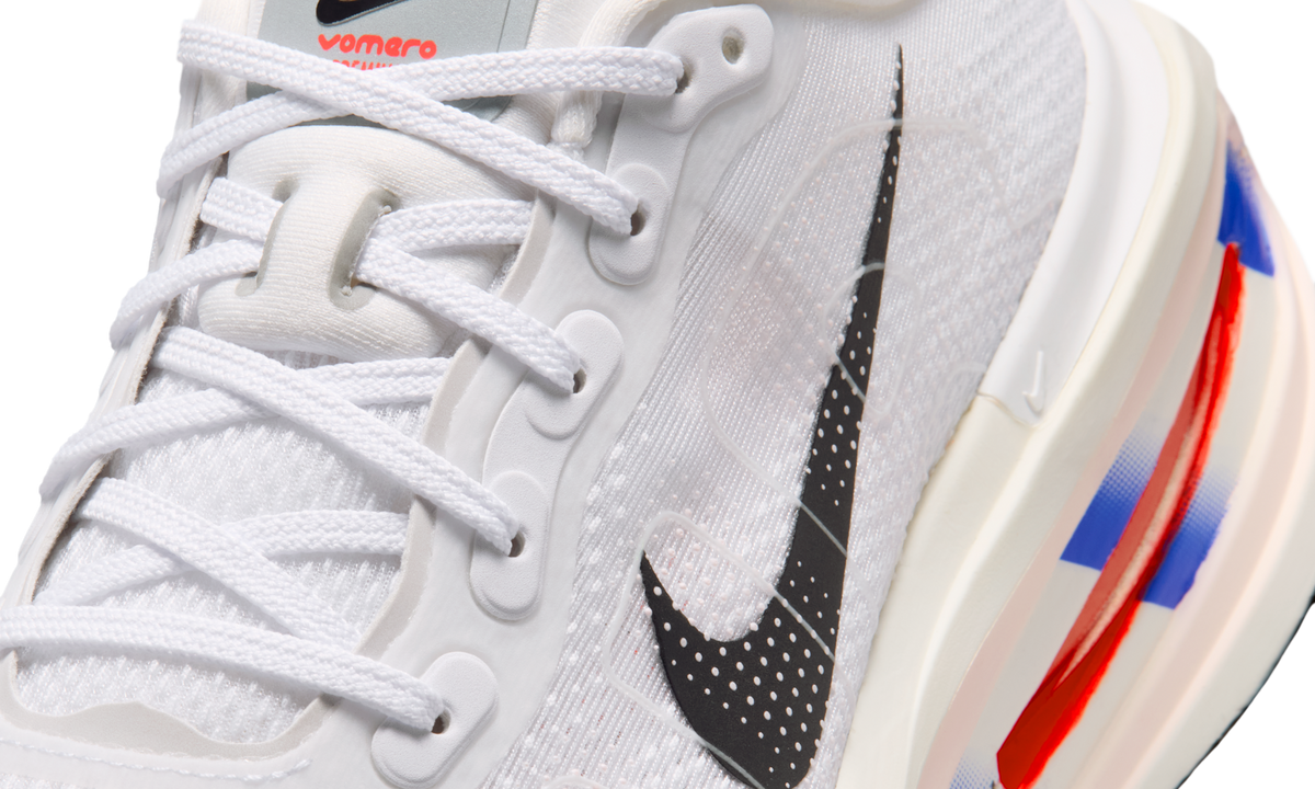 Overkicks - Nike Vomero Premium CM White Racer Blue Crimson (II5258-100) - detalle lateral interior
