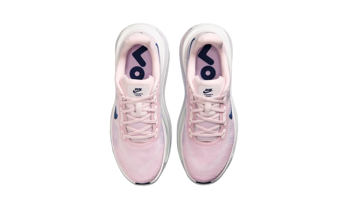 Overkicks - Nike Vomero Premium Pearl Pink Midnight Navy (Womens) (HM5973-606) - vista superior