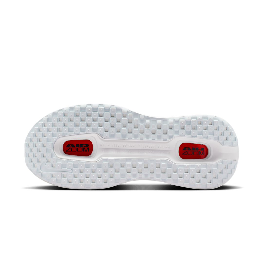 Overkicks - Nike Vomero Premium White Bright Crimson (HQ2050-103) - vista superior