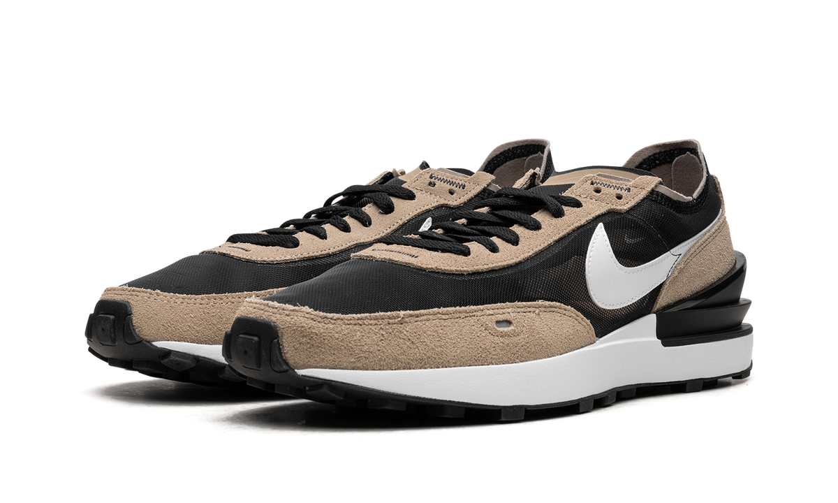 Overkicks - Nike Waffle One Black Khaki (DA7995-002) - vista trasera